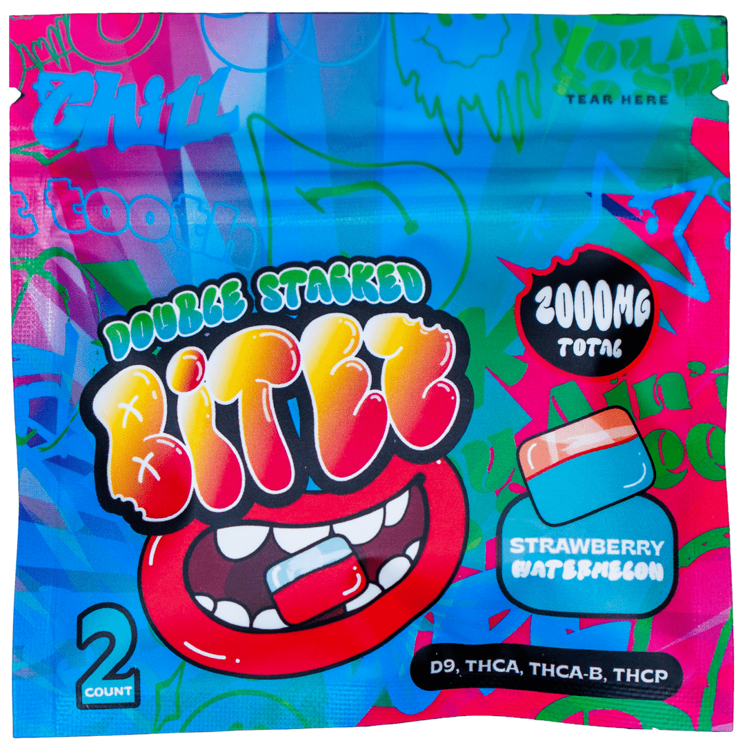 Double - Stacked BITEZ Gummies Singles - Indakouch