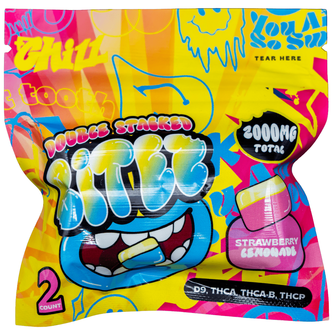 Double - Stacked BITEZ Gummies Singles - Indakouch