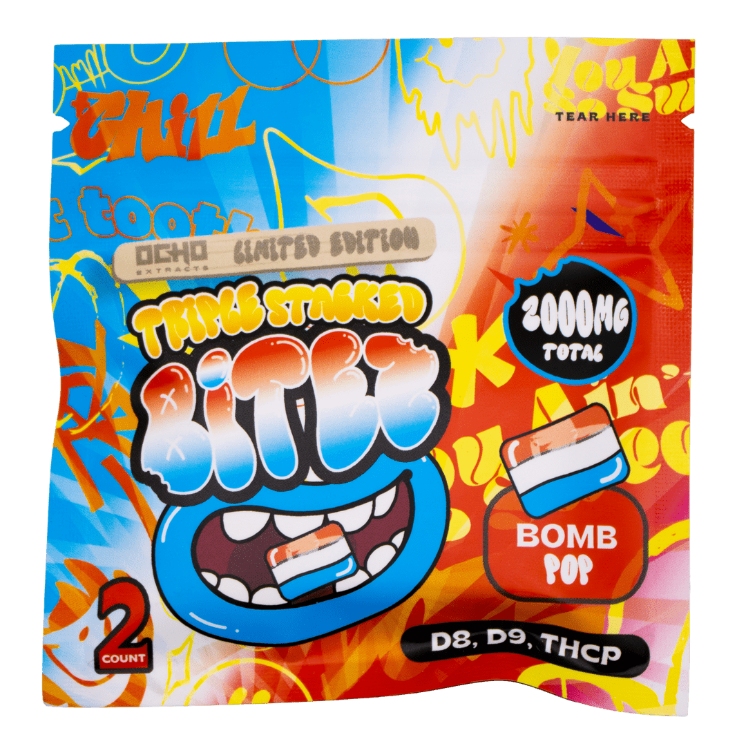 Double - Stacked BITEZ Gummies Singles - Indakouch