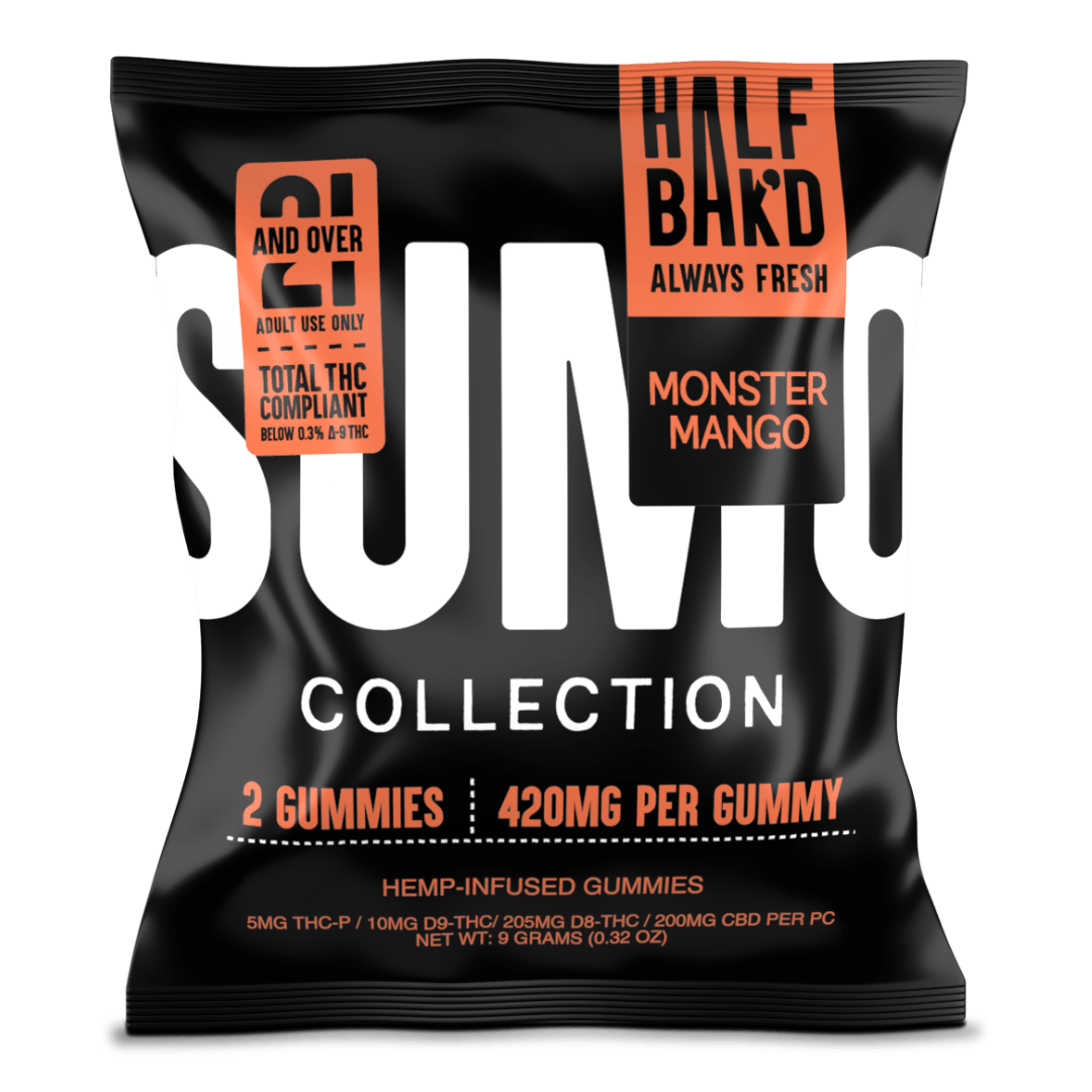 Half Bak'd Sumo Gummies 420mg | 2pk - Indakouch
