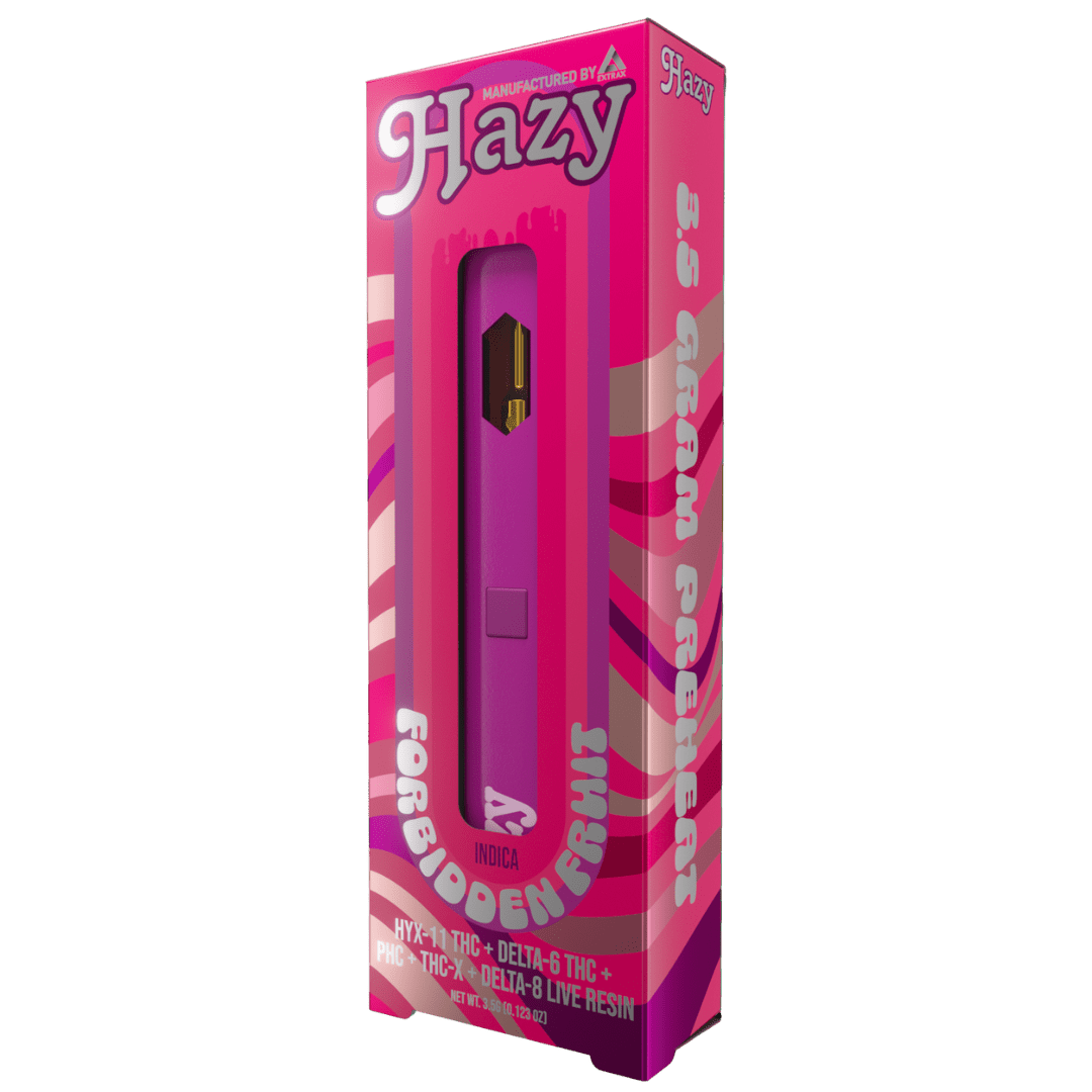 Hazy Extrax Forbidden Fruit Preheat Disposable 3.5G - Indakouch