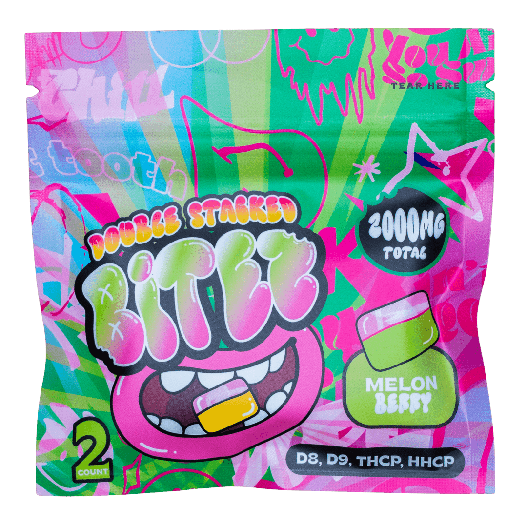Double - Stacked BITEZ Gummies Singles - Indakouch