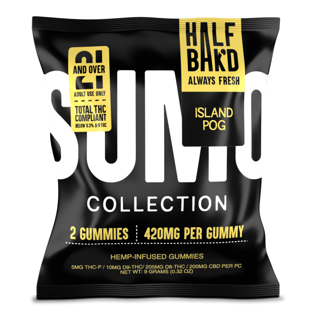 Half Bak'd Sumo Gummies 420mg | 2pk - Indakouch