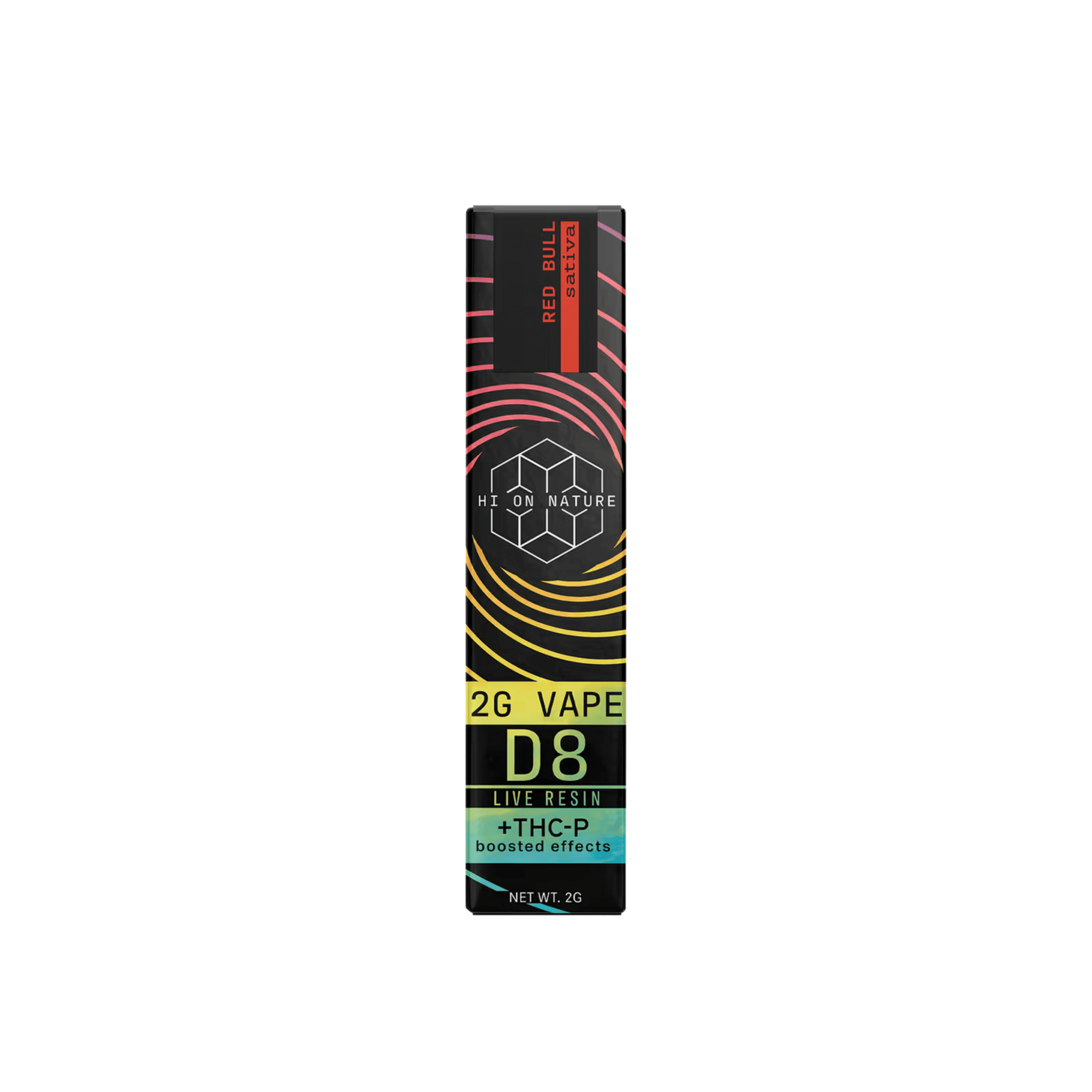 Hi On Nature Delta 8 Red Bull Sativa 2gm - Indakouch