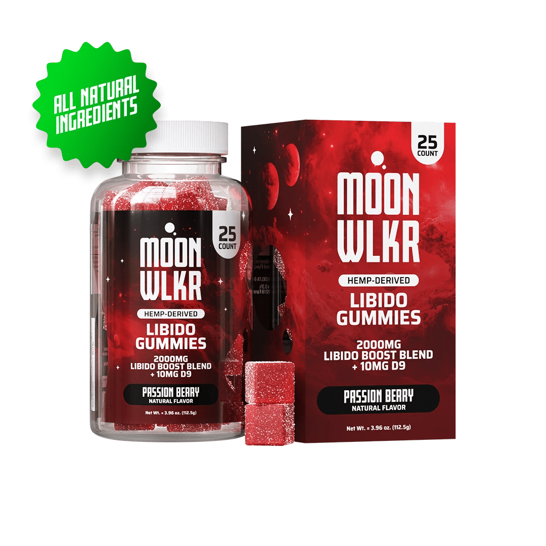 Moonwlkr - Libido Gummies | Passion Berry - Indakouch