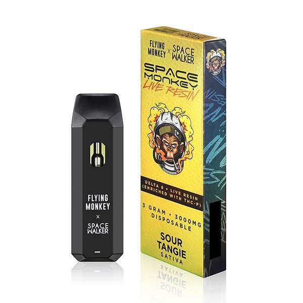 Space Monkey Live Resin Delta 8 Disposables | 3g - Indakouch